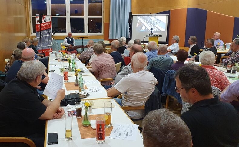 alois Müller präsentiert das Korg PA1000 Keyboard